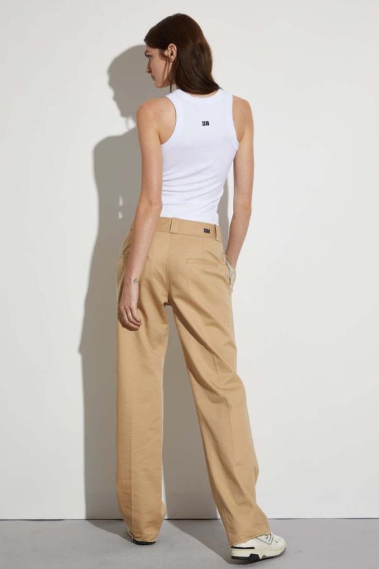  세인트 아트 스트레이트 팬츠 네사 팬츠 카키 - SAINT ART