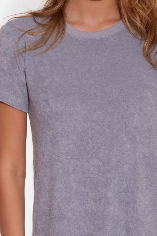  더 타일 클럽 숏 원피스 타일 클럽 테리 티 드레스 그레이 - THE TILE CLUB