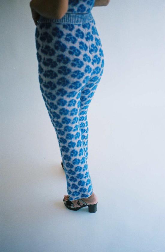  Mozh Mozh 크롭 팬츠 Mozh 모즈 골골리 팬츠 더스티 핑크 블루 - OTHER BRANDS