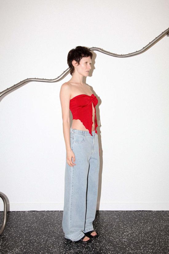  스튜디오 데님 팬츠 402 데님 라이트 워시 - STUDIO