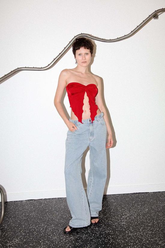  스튜디오 데님 팬츠 402 데님 라이트 워시 - STUDIO