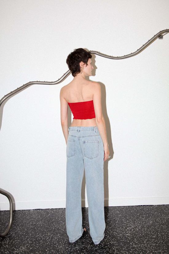  스튜디오 데님 팬츠 402 데님 라이트 워시 - STUDIO