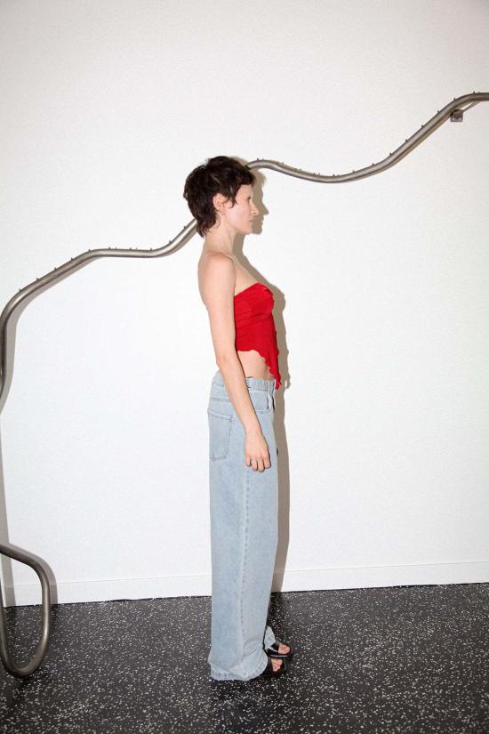  스튜디오 데님 팬츠 402 데님 라이트 워시 - STUDIO