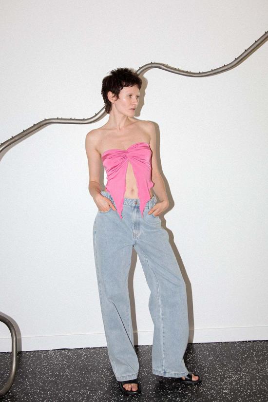  스튜디오 데님 팬츠 402 데님 라이트 워시 - STUDIO