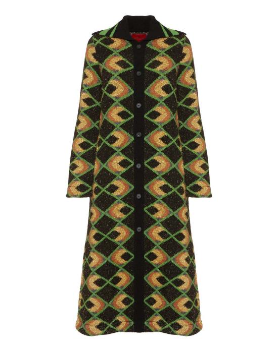  라 더블제이 코트 라 더블 J 하프 라이트  블랙