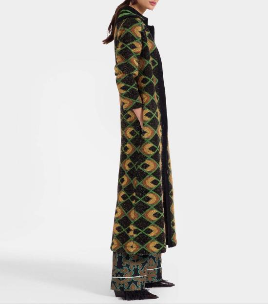  라 더블제이 코트 라 더블 J 하프 라이트  블랙 - LA DOUBLEJ