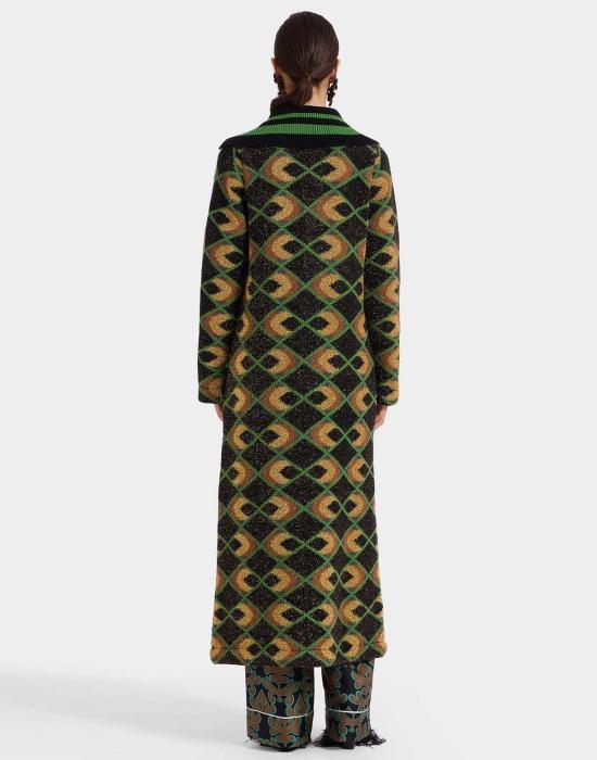  라 더블제이 코트 라 더블 J 하프 라이트  블랙 - LA DOUBLEJ