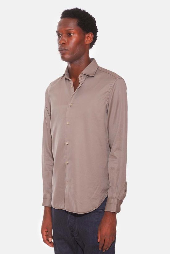  볼리올리 긴팔 셔츠 Boglioli 가먼트 다이드 텐셀  토프 - BOGLIOLI