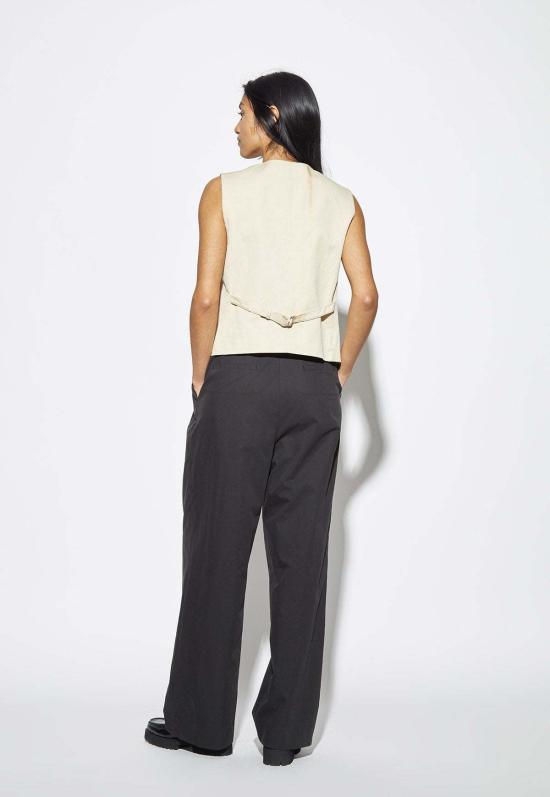  던스트 베스트 코튼 리넨 조끼 베이지 - DUNST