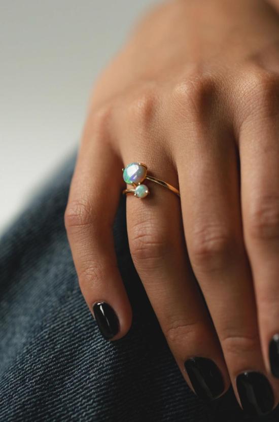  Fade to Black 반지 페이드 투 블랙 블루/루프 링 No. 1 - OTHER BRANDS