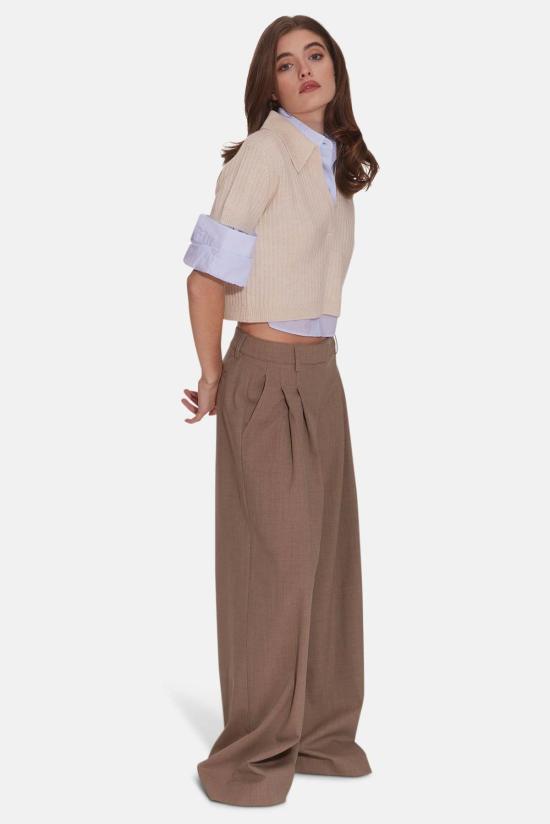  더 타일 클럽 반팔 티셔츠 타일 클럽 패러 반팔 폴로 베이지 - THE TILE CLUB