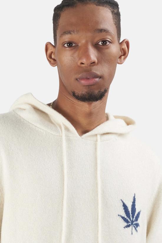  Harden 후드 티셔츠 하든 리프 캐시미어 후드 크림/네이비 - OTHER BRANDS