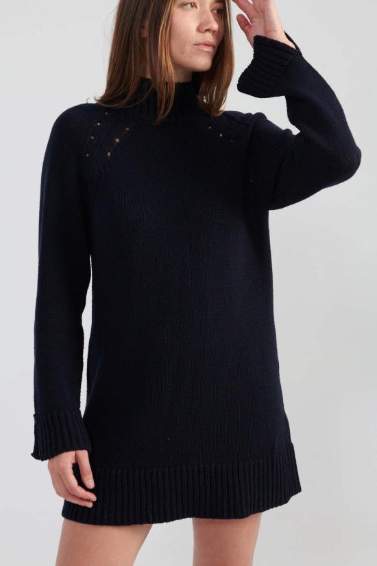  차오 루시아 숏 원피스 Ciao Lucia Beatriz 드레스 네이비 - CIAO LUCIA