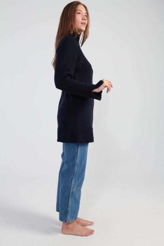  차오 루시아 숏 원피스 Ciao Lucia Beatriz 드레스 네이비 - CIAO LUCIA