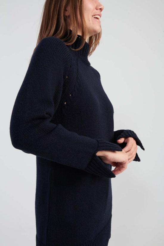  차오 루시아 숏 원피스 Ciao Lucia Beatriz 드레스 네이비 - CIAO LUCIA