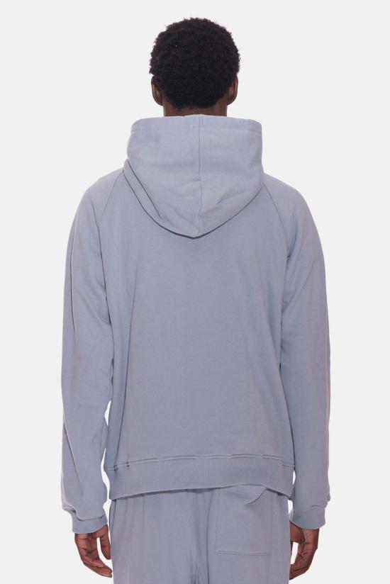  Blue&Cream 후드 티셔츠 블루&크림 록키 헤비 후디 파티나 블루 - BLUE&CREAM