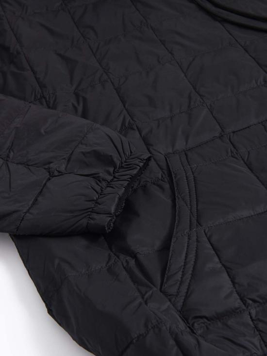  타이온 숏패딩 파카 블랙 - TAION