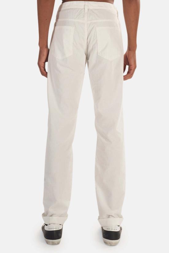  마시모 알바 스트레이트 팬츠 Massimo Alba Alunga 팬츠 화이트 - MASSIMO ALBA