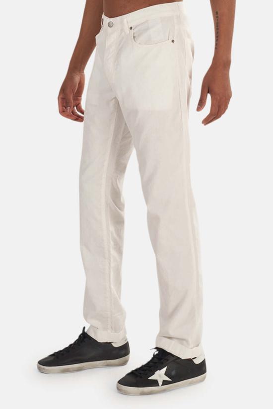  마시모 알바 스트레이트 팬츠 Massimo Alba Alunga 팬츠 화이트 - MASSIMO ALBA