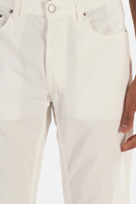  마시모 알바 스트레이트 팬츠 Massimo Alba Alunga 팬츠 화이트 - MASSIMO ALBA