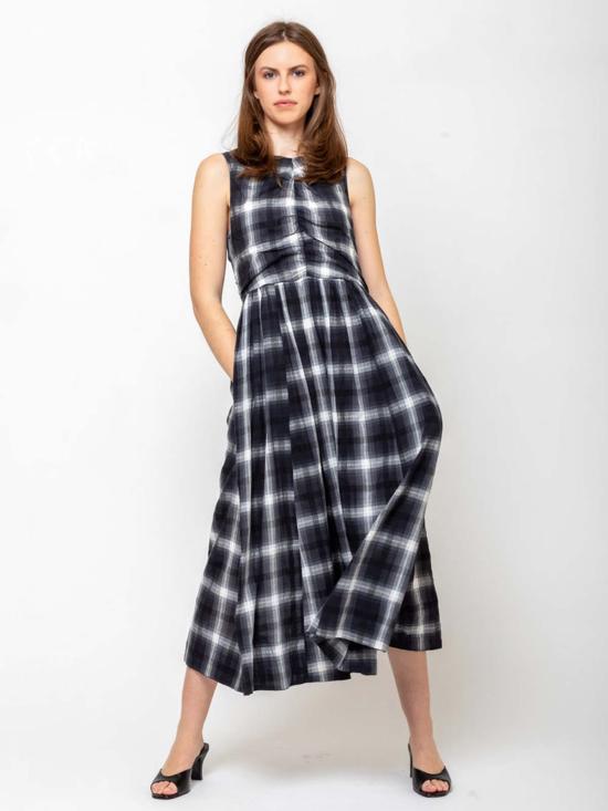  미아이 컬렉션즈 롱 원피스 미이 컬렉션 일라나 드레스 다크