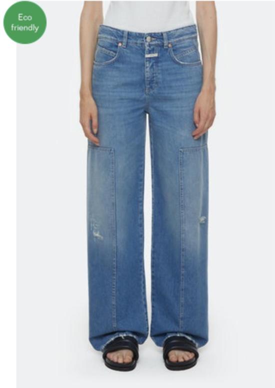  클로즈드 데님 팬츠 니카 진 블루 데님