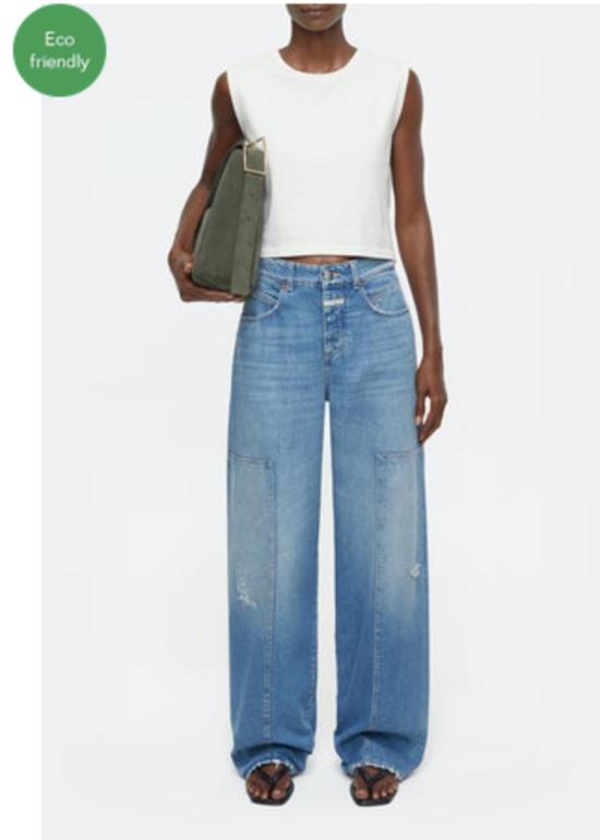  클로즈드 데님 팬츠 니카 진 블루 데님 - CLOSED