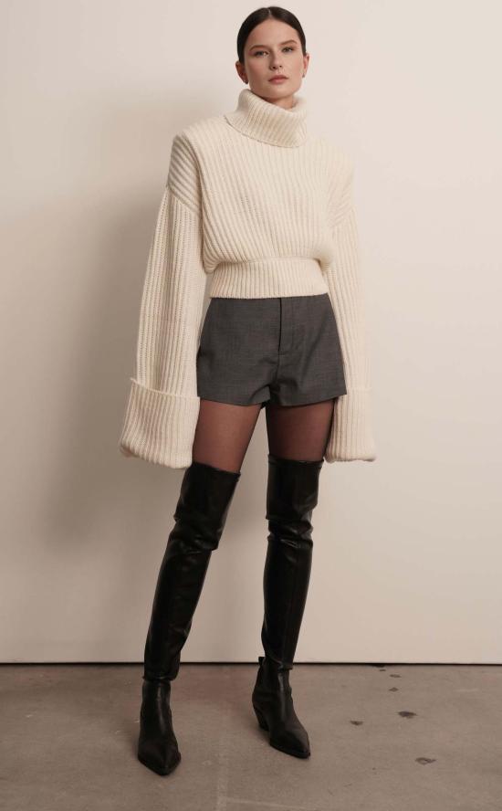  파렌테지 숏팬츠 카밀 미니 숏 그레이 - PARENTEZI