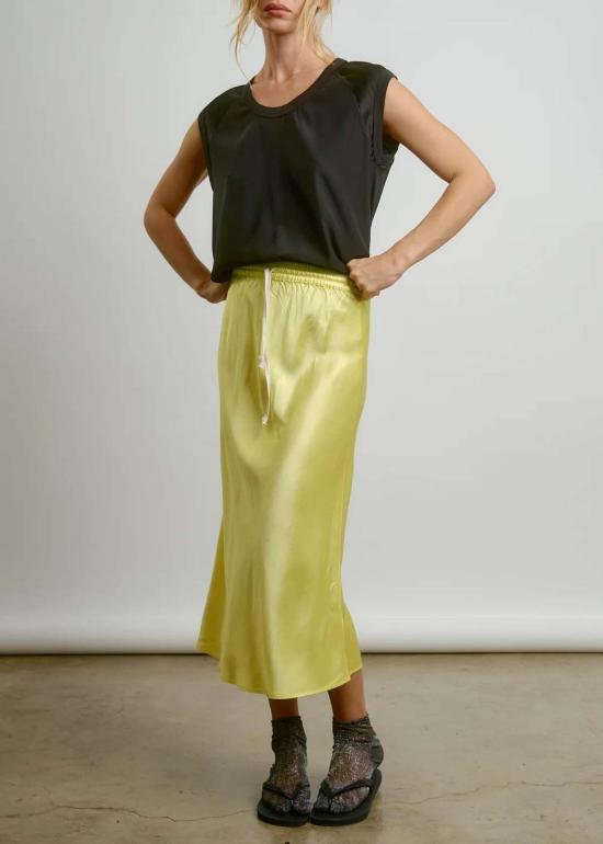  아쿠아리우스 칵테일 미디 스커트 미아 스커트 선샤인