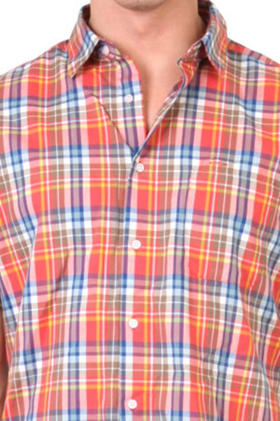  Shipley & Halmos 반팔 셔츠 Flynn 버튼 다운 탑 셸비 플레드 - OTHER BRANDS