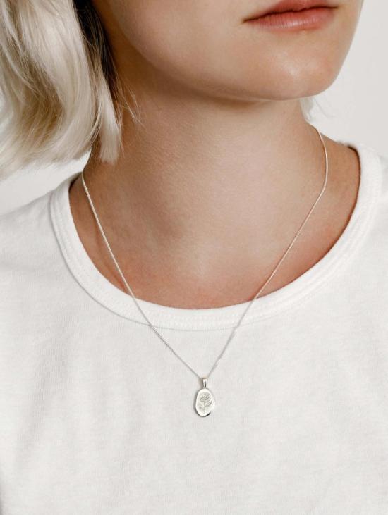  울프 시러스 목걸이/팬던트 울프 서커스 로즈 네크리스 실버