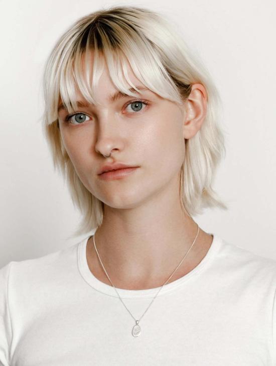  울프 시러스 목걸이/팬던트 울프 서커스 로즈 네크리스 실버 - WOLF CIRUS