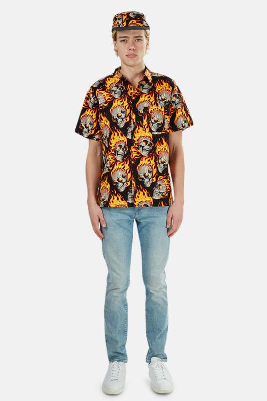  알13 데님 팬츠 R13 스케이트 진 루카 블루 - R13