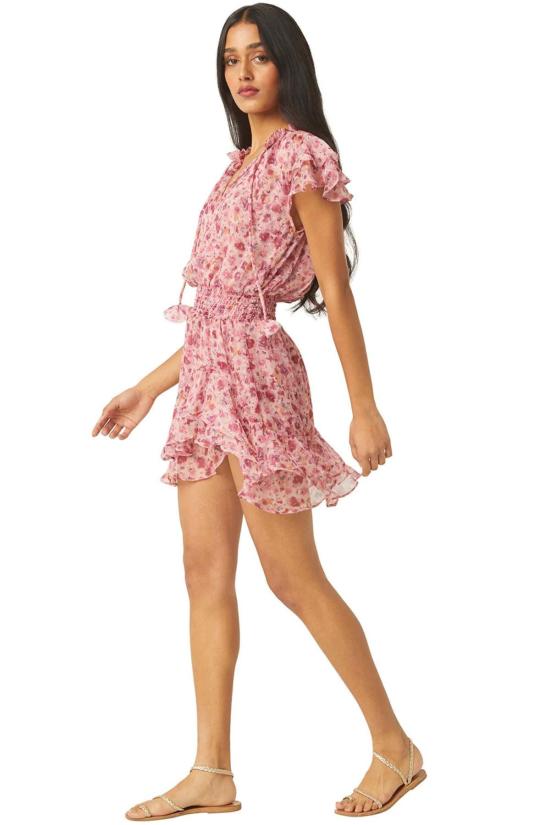  미사 로스엔젤레스 숏 원피스 미사 로스앤젤레스 마이아 드레스 서머 디지 - MISA LOS ANGELES