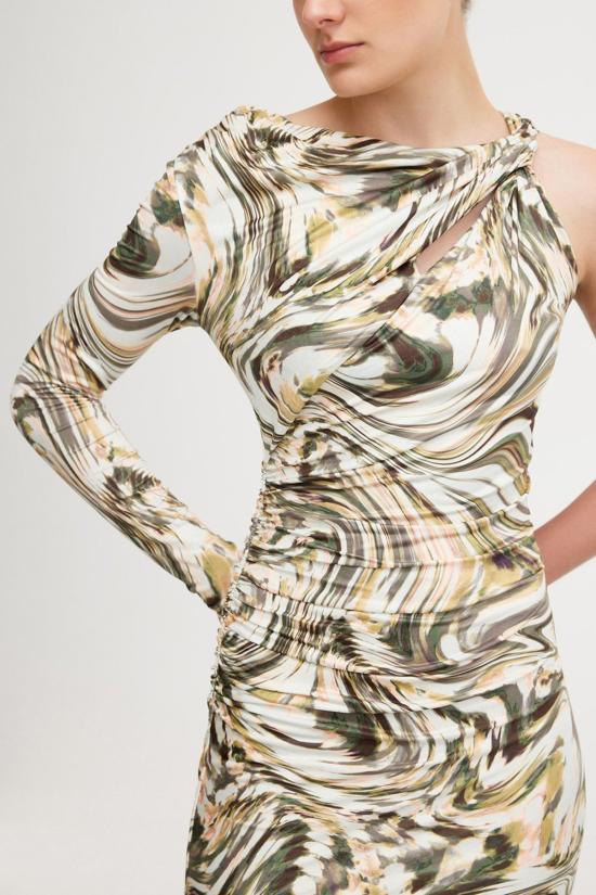  시그니피컨트 아더 숏 원피스 Significant Other Freda 미니 드레스 테크니컬러 - SIGNIFICANT OTHER