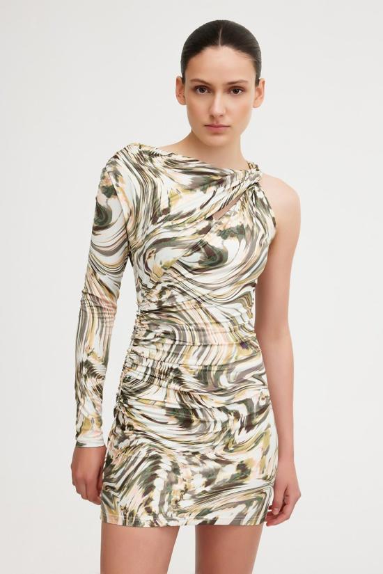  시그니피컨트 아더 숏 원피스 Significant Other Freda 미니 드레스 테크니컬러