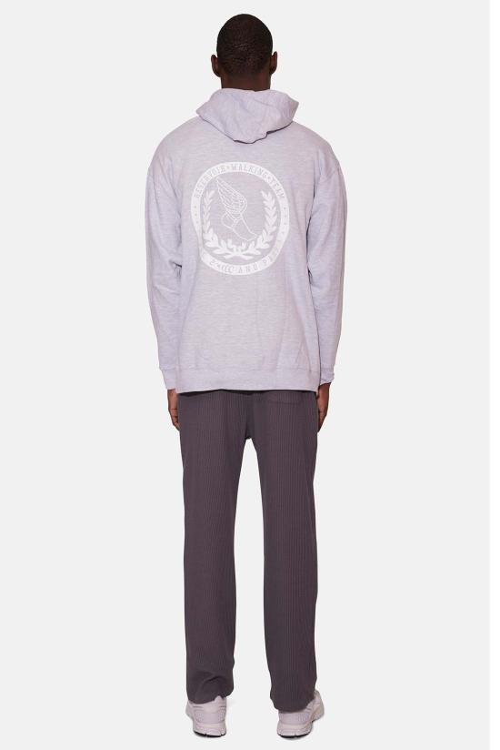  Blue&Cream 후드 티셔츠 블루&크림 레저보어 워커스 후드티 그레이 - BLUE&CREAM