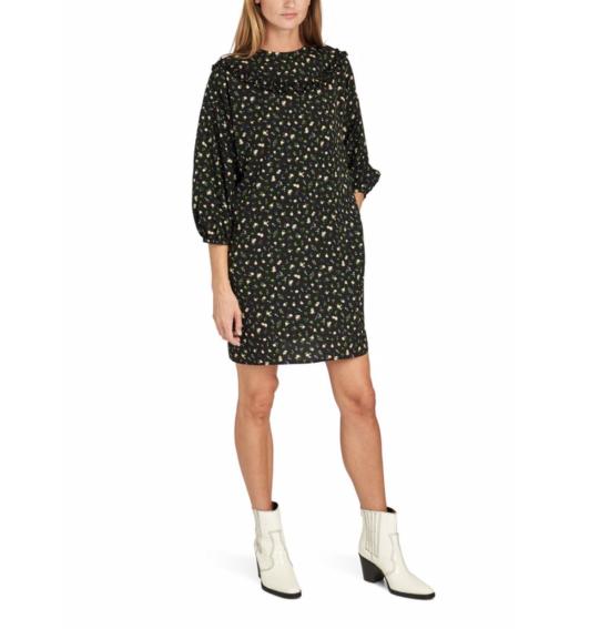  Roseanna 숏 원피스 Dylan 웨이브 드레스 느와르 플로럴 - OTHER BRANDS