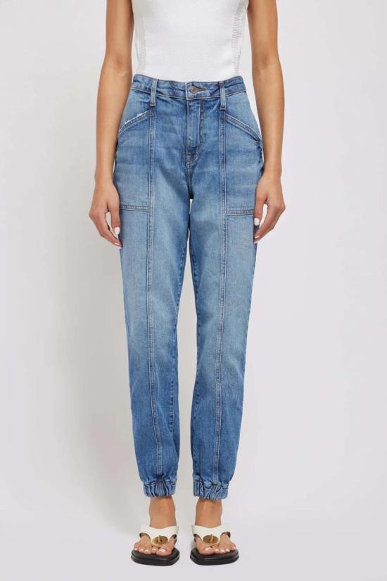  심카이 스트레이트 팬츠 와일리 루즈 조거 팬츠 블루 - SIMKHAI