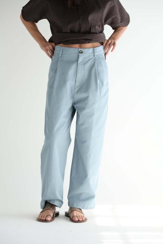  소피 드후레 스트레이트 팬츠 소피 도르 프루프 팬츠 레이크 - SOFIE D'HOORE