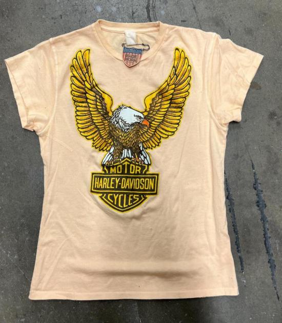  MadeWorn 반팔 티셔츠 Made Worn Harley Davidson Apex Tee 선 블리치