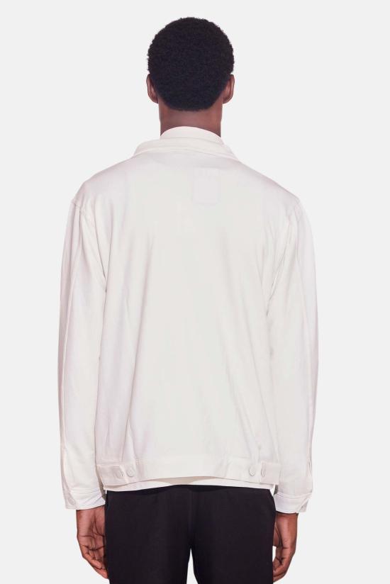  Blue&Cream 긴팔 셔츠 블루&크림 라이트 트러커 재킷 화이트 - BLUE&CREAM