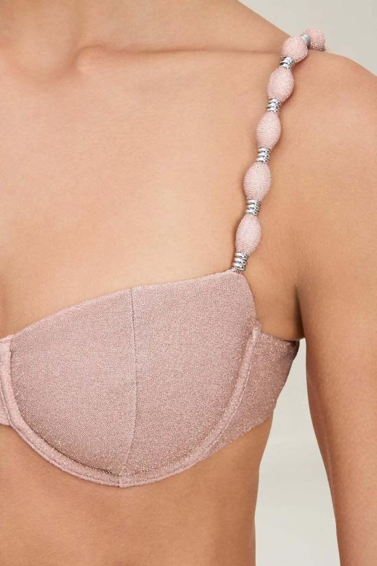  데본 윈저 비키니 수영복 리 바텀 로제트 - DEVON WINDSOR