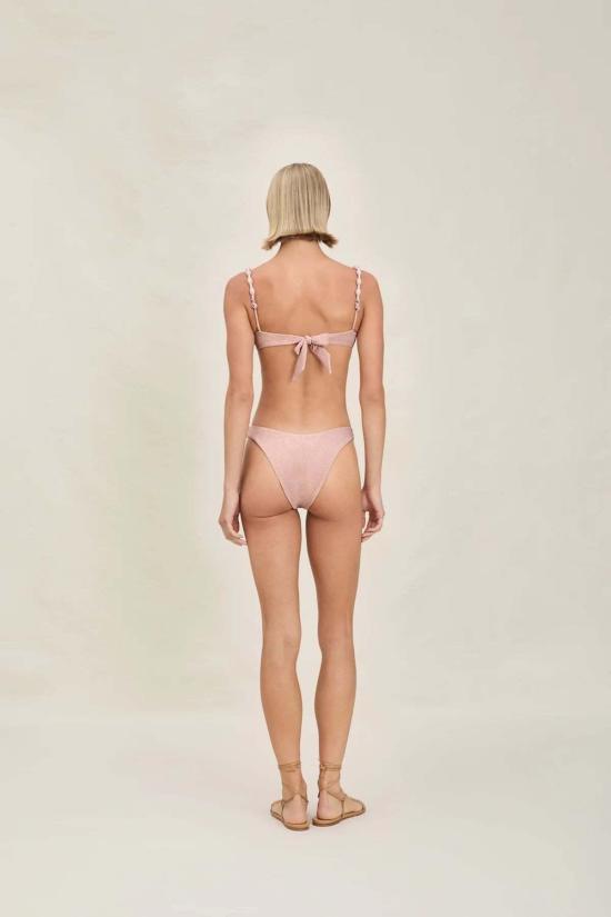  데본 윈저 비키니 수영복 리 바텀 로제트 - DEVON WINDSOR