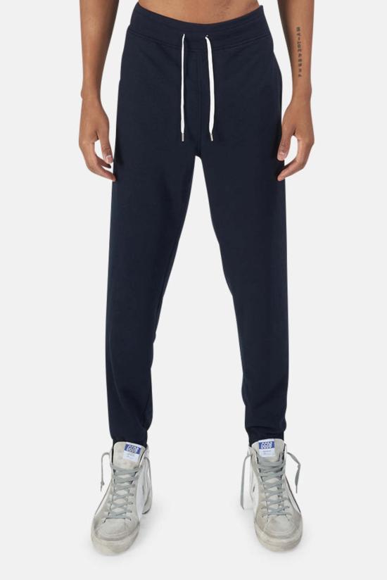  블루&크림 트레이닝/조거 팬츠 레 팬츠 딥네이비