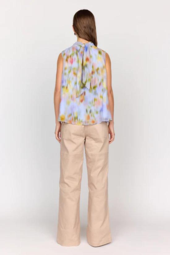  크리스티 린 블라우스 테일러 탑 레인플라워 - CHRISTY LYNN