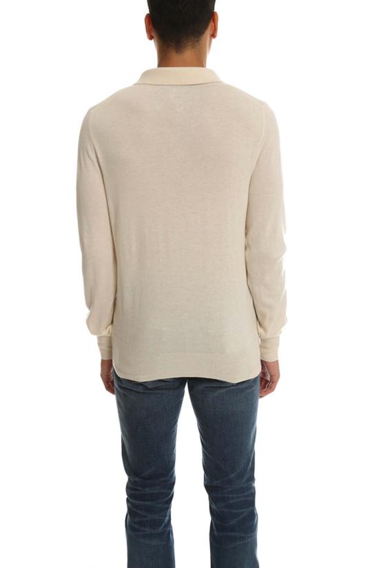  Simon Spurr 폴로 티셔츠 사이먼 스퍼 캐시미어 럭비 화이트 - SIMON SPURR