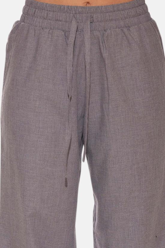  더 타일 클럽 크롭 팬츠 타일 클럽 알파인 트윌 팬츠 헤더 그레이 - THE TILE CLUB