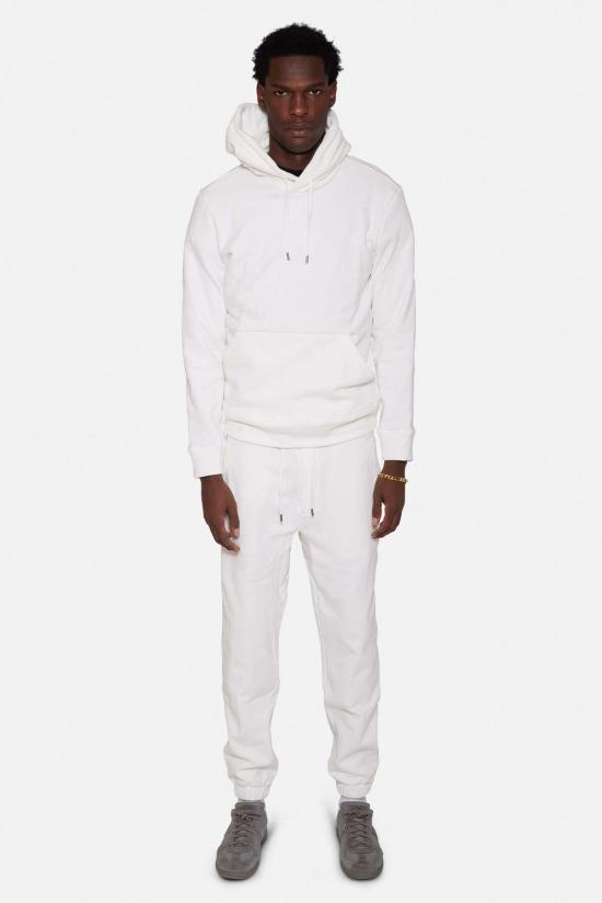  블루&크림 트레이닝/조거 팬츠 러들로 팬츠 화이트 - BLUE&CREAM