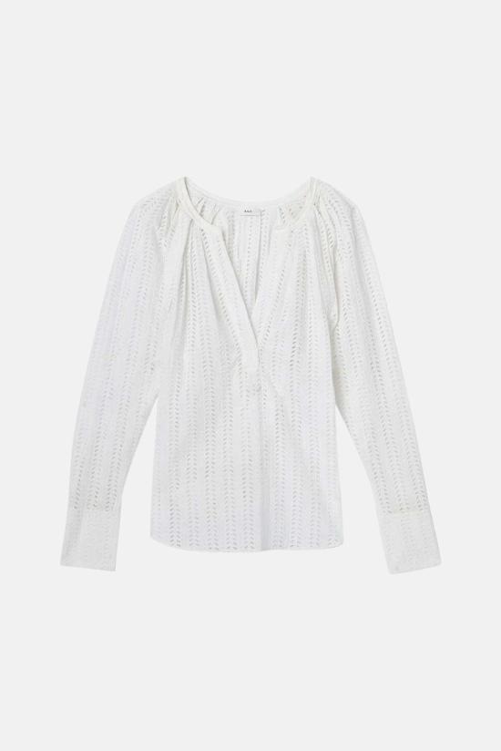  에이엘씨 셔츠 A.L.C. 노매드 탑 오프 화이트 - A.L.C.